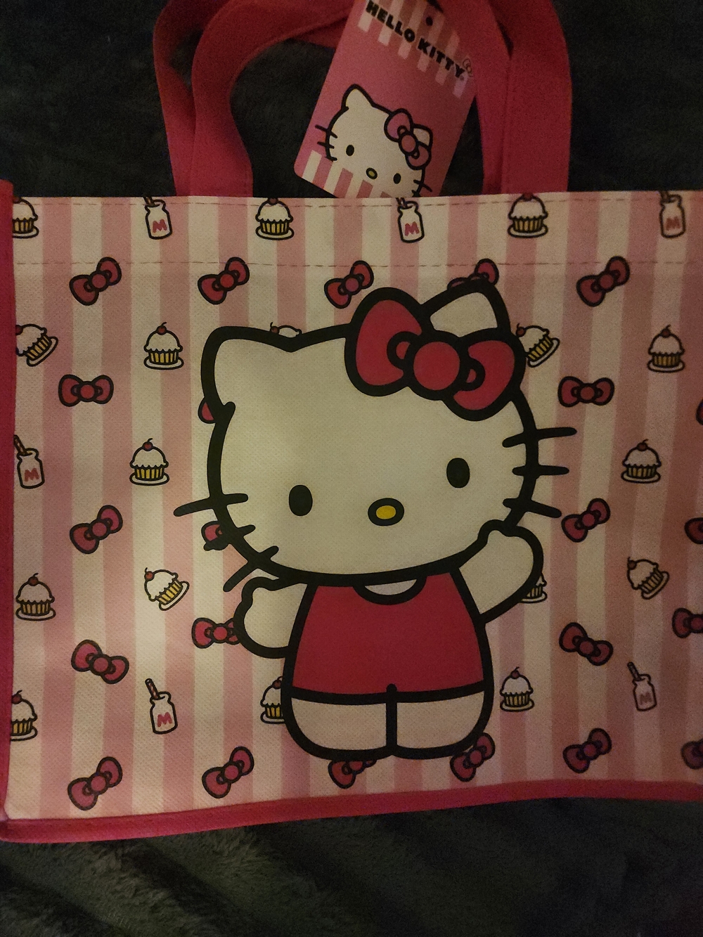 Hello Kitty Pink Bow Shopper Tote